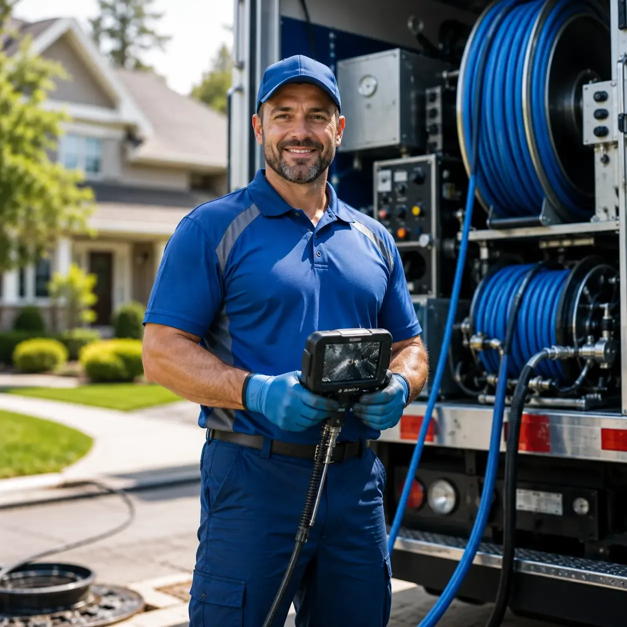 Local outdoor drain cleaning specialists in Holland, IN